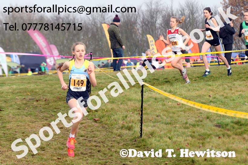 Girls under-15s Start Fitness NEHL, Aykley Heads, Durham. Photo:  David T. Hewitson/Sports for All Pics